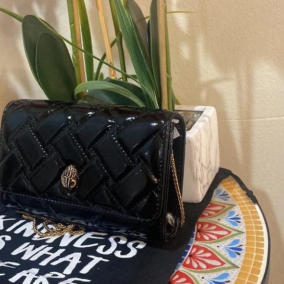 Kurt Geiger extra mini Shiny Kensington crossbody bag - Picture 4 of 14